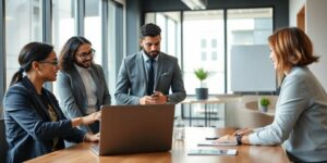 colaborando en una externalización