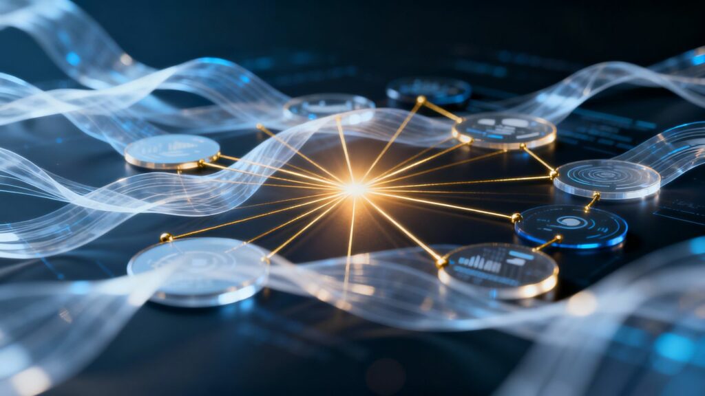 Análisis de datos transformándose en información clara y útil.