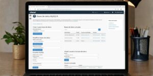 captura de pantalla Cpanel base de datos MySQL